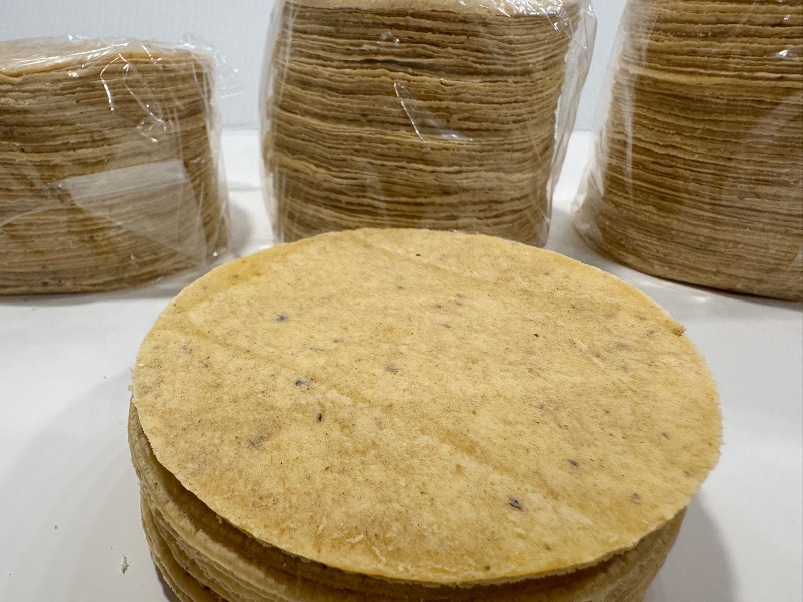 Tortilla de maíz nixtamal